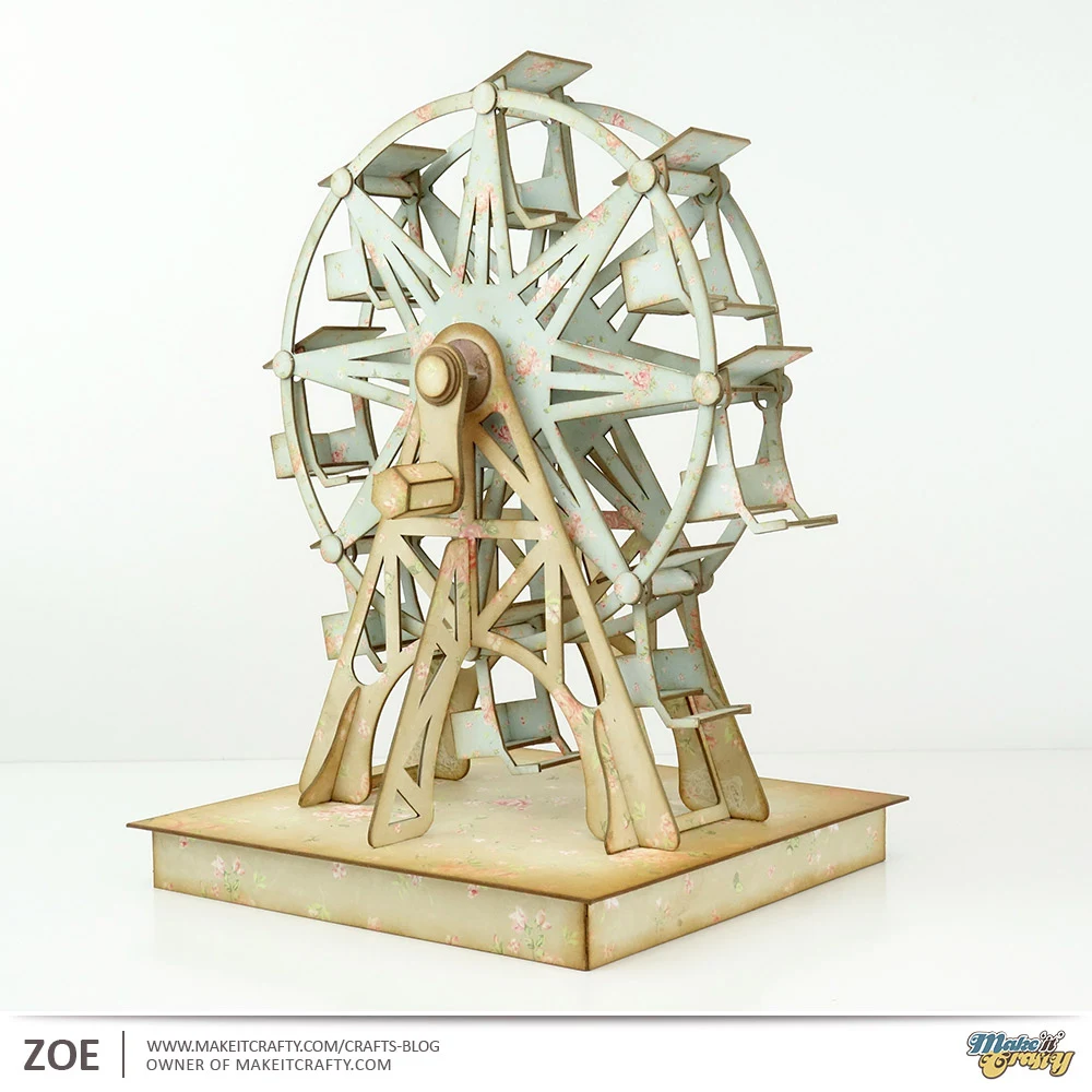 The Turning Ferris Wheel, assembled.