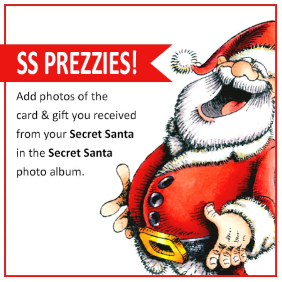 The Secret Santa gift exchange run inside the community.