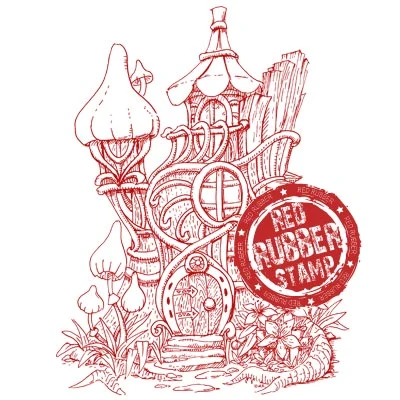 Exclusive illustration prepared for the stamp range.